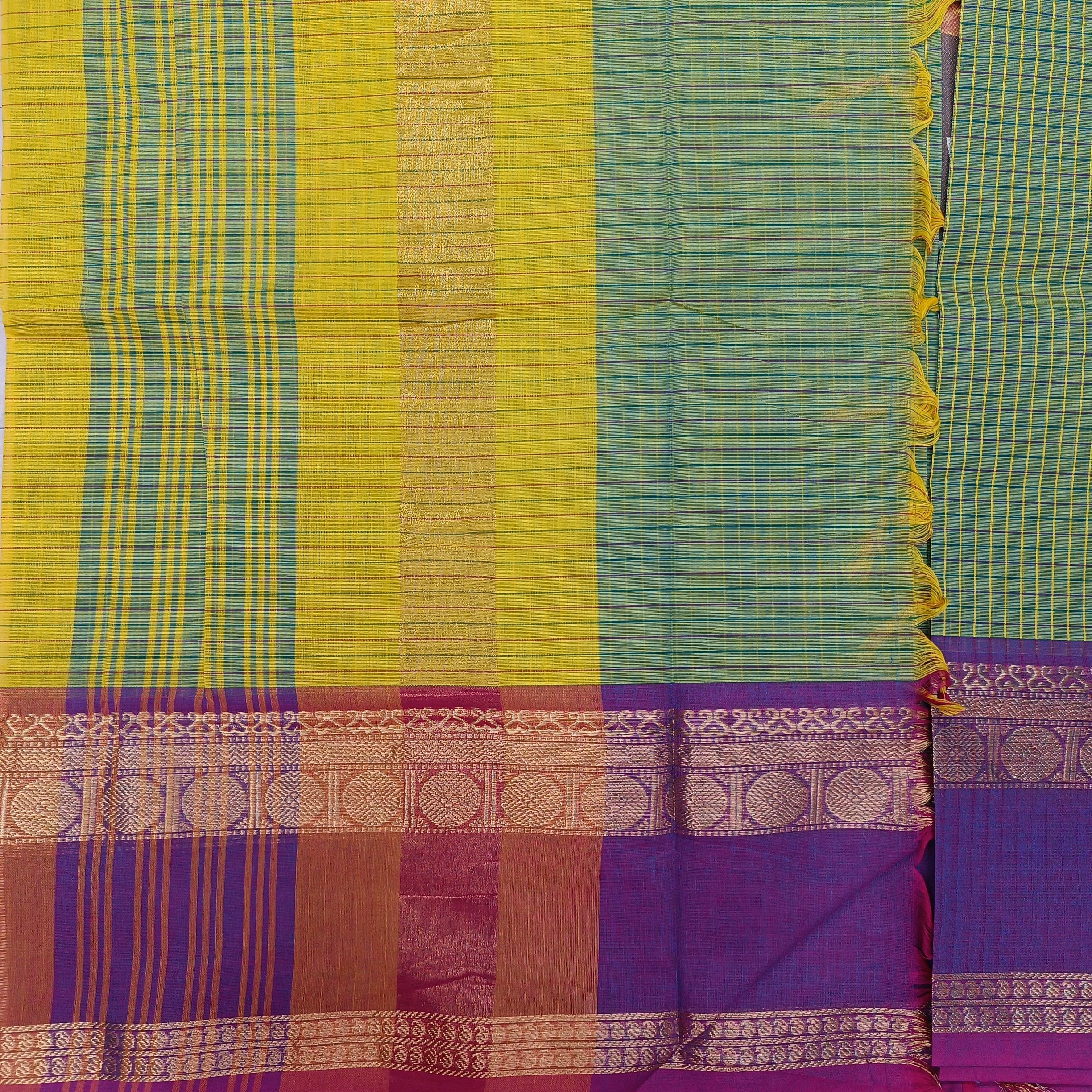 Chettinadu cotton 6 yardz