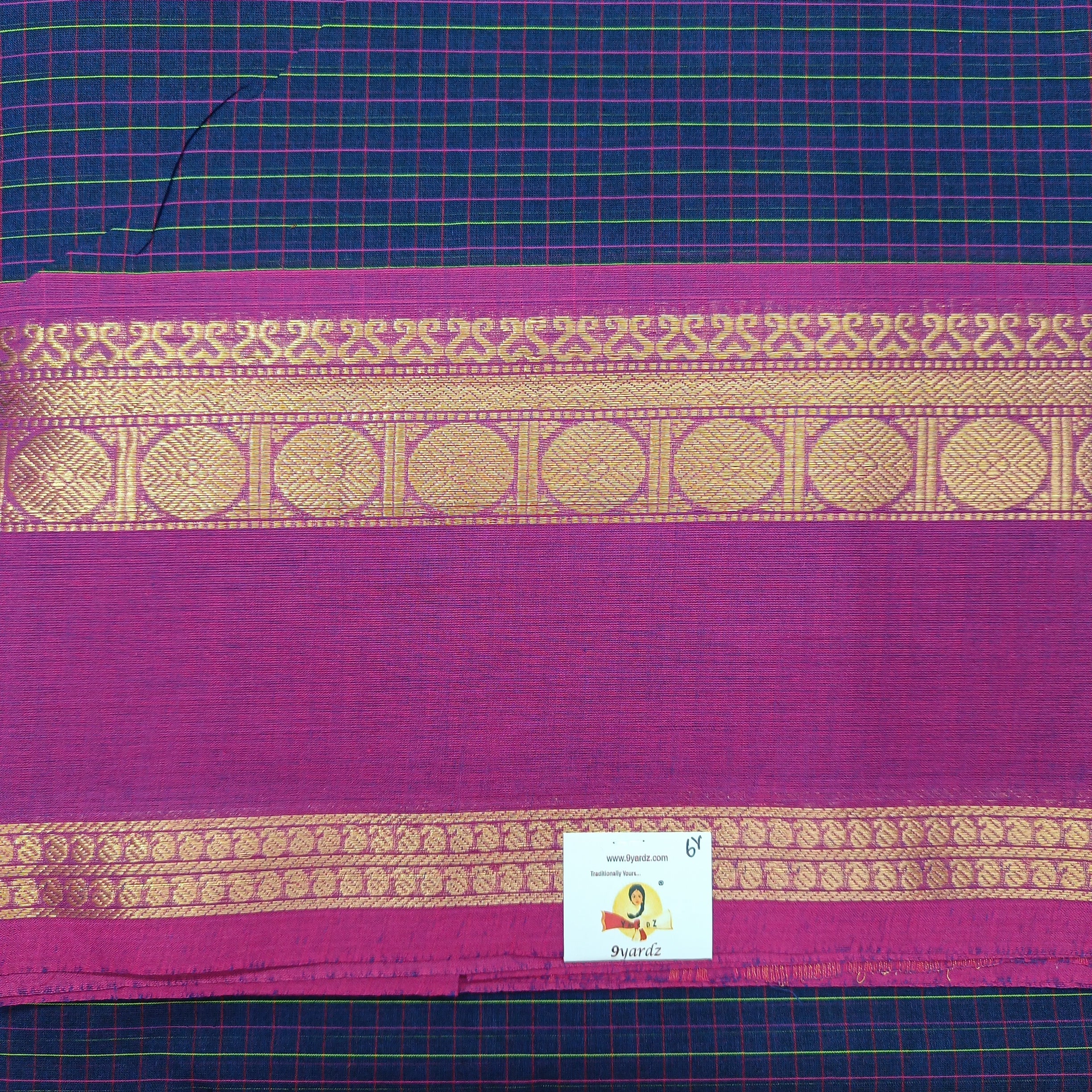Chettinadu cotton 6 yardz