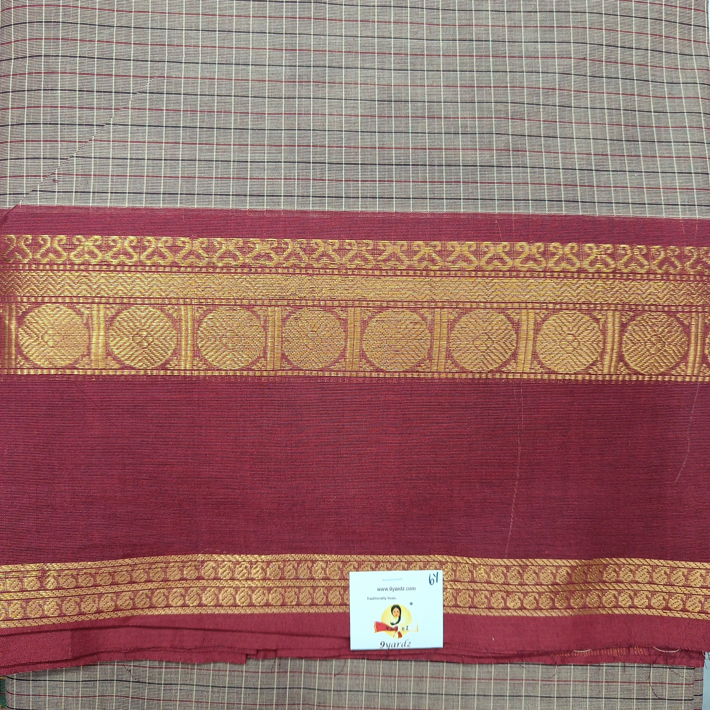 Chettinadu cotton 6 yardz