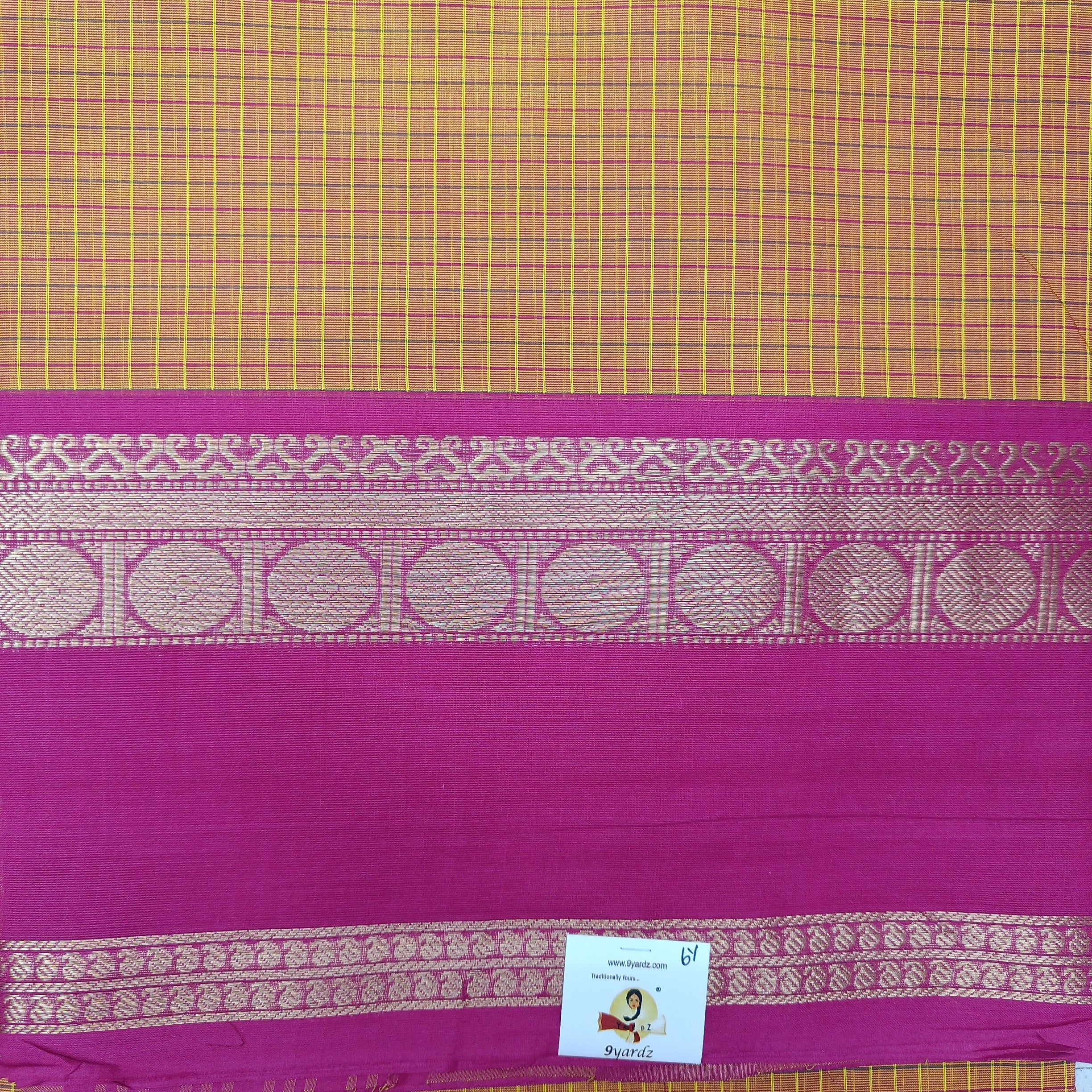 Chettinadu cotton 6 yardz