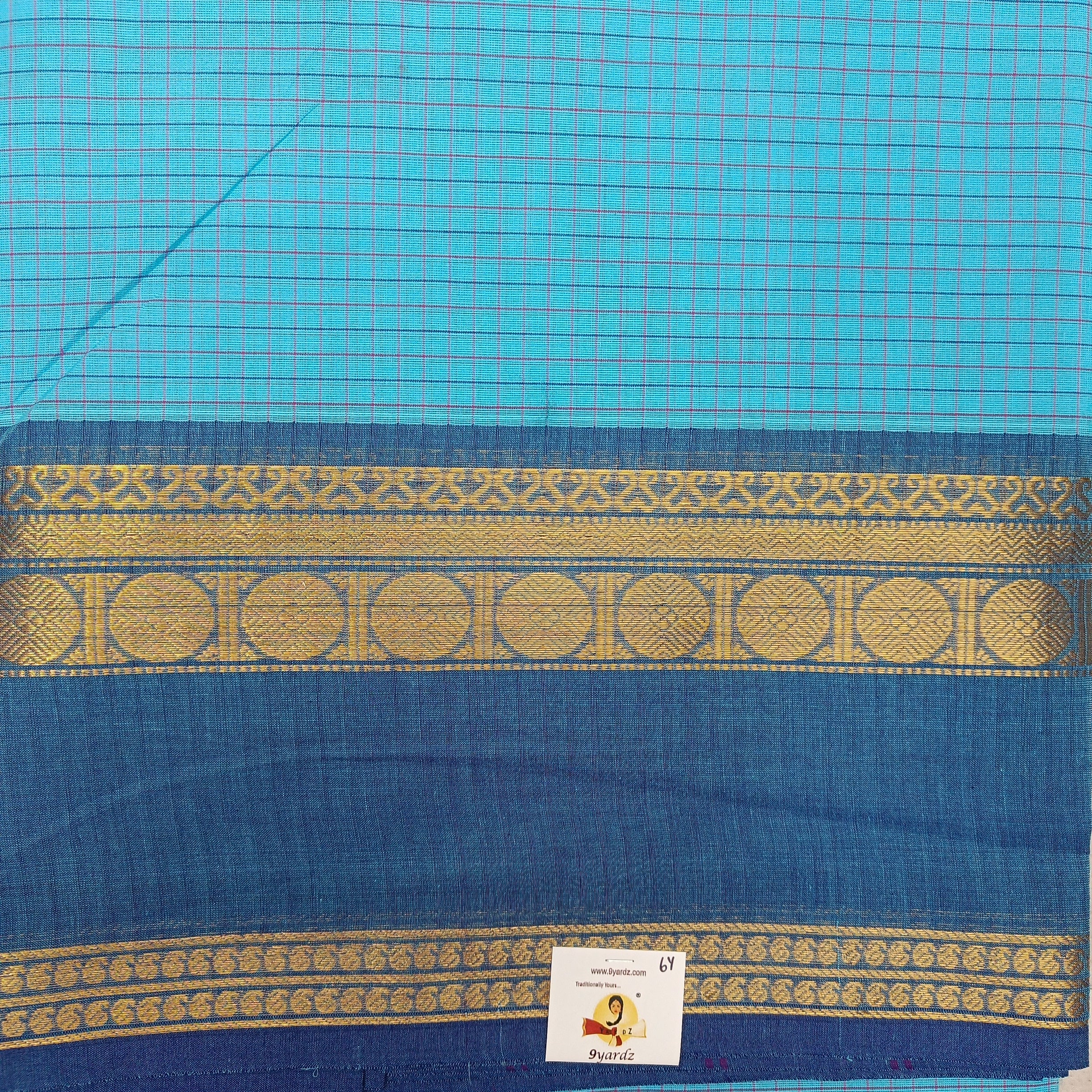 Chettinadu cotton 6 yardz