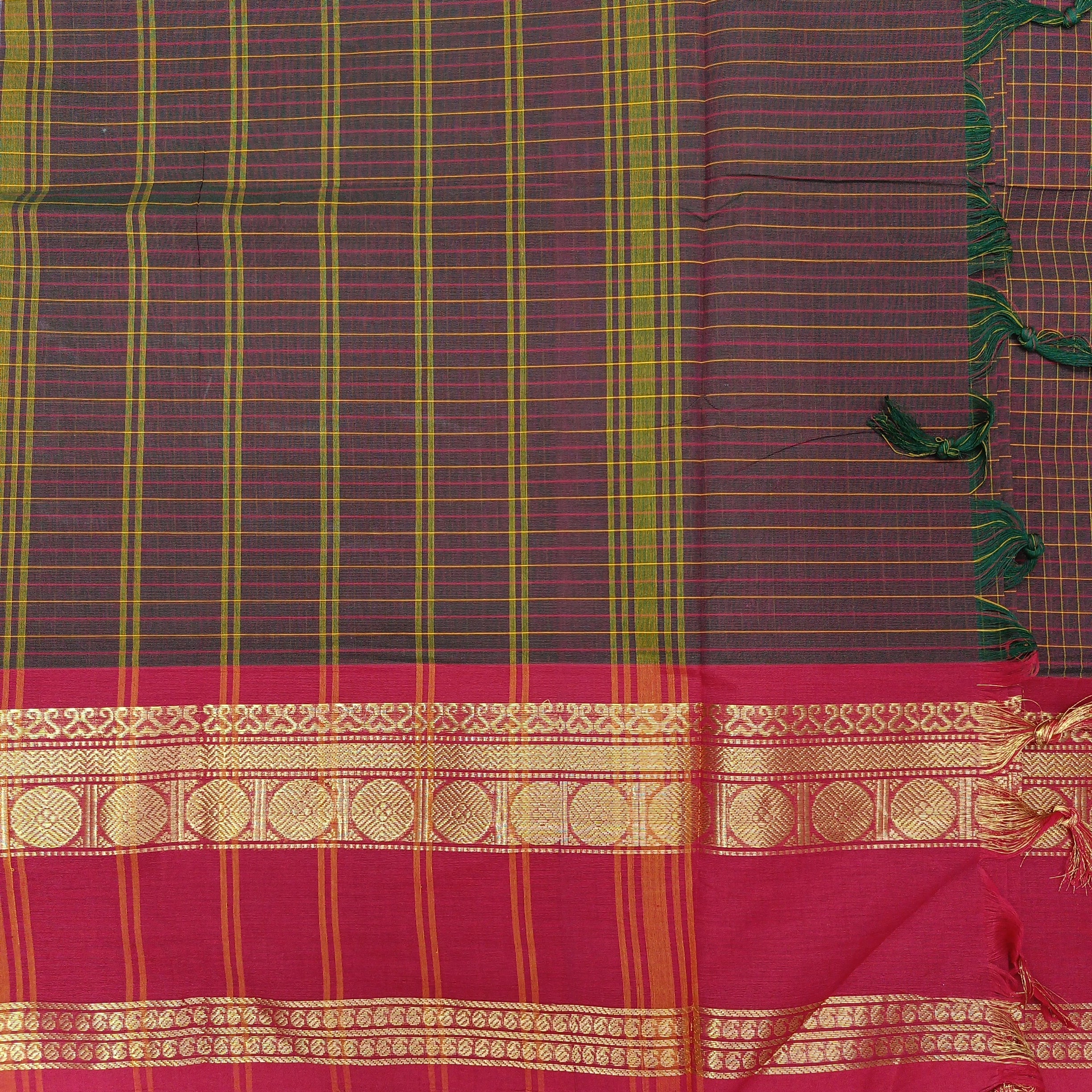Chettinadu cotton 6 yardz