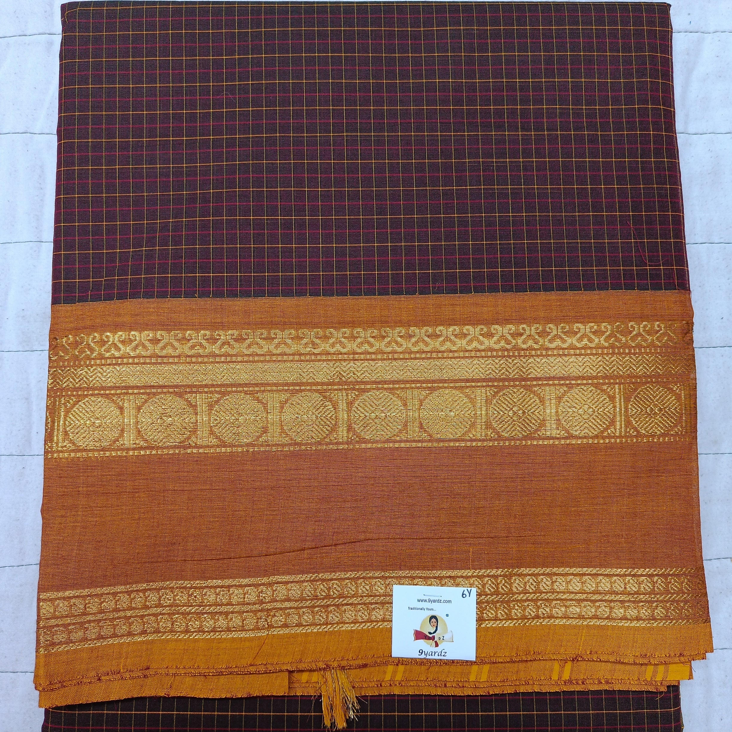 Chettinadu cotton 6 yardz