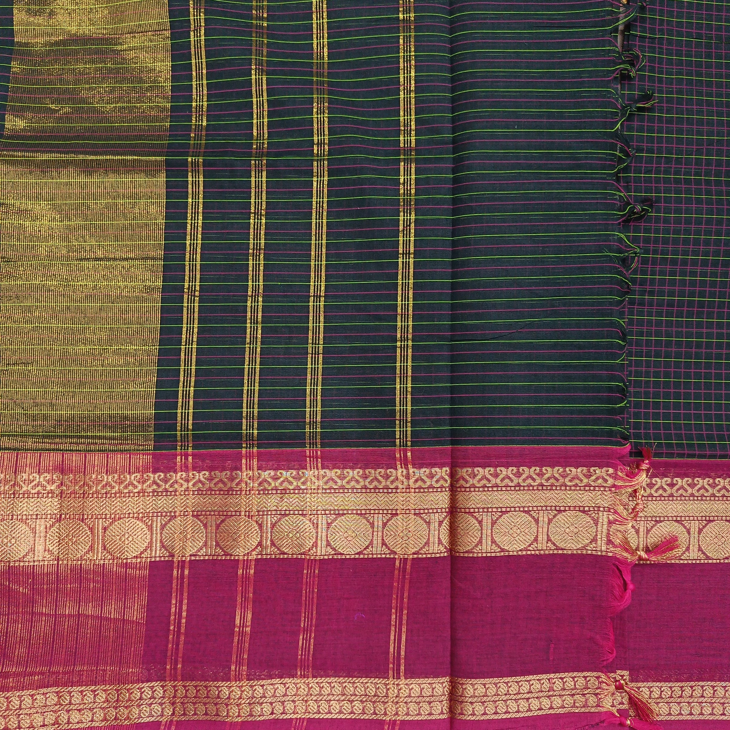 Chettinadu cotton 6 yardz