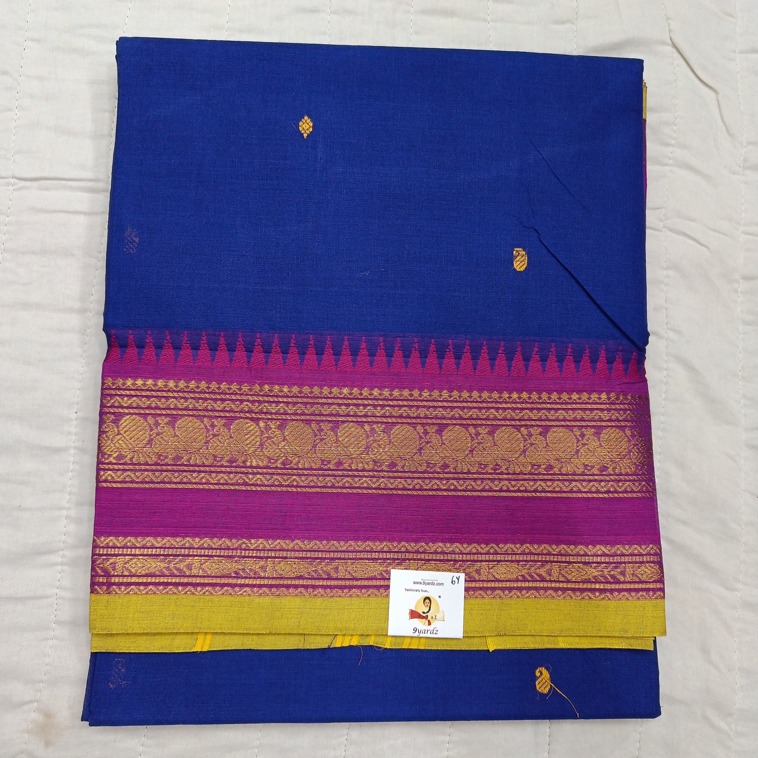 Chettinadu cotton 6 yardz