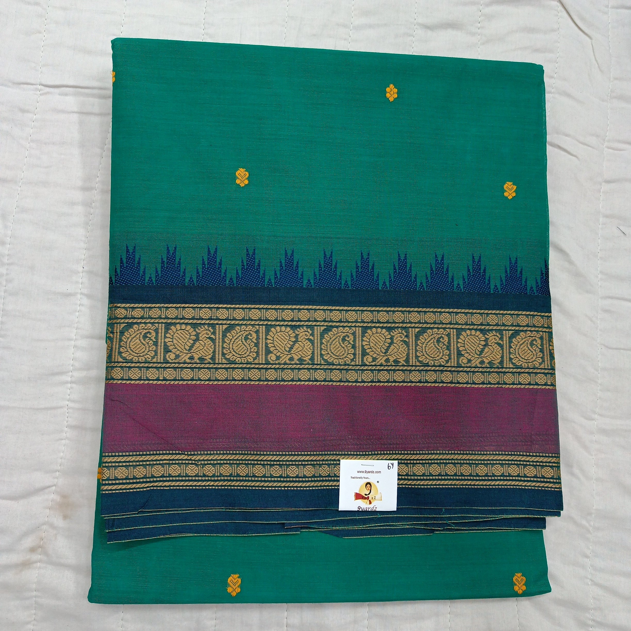 Chettinadu cotton 6 yardz
