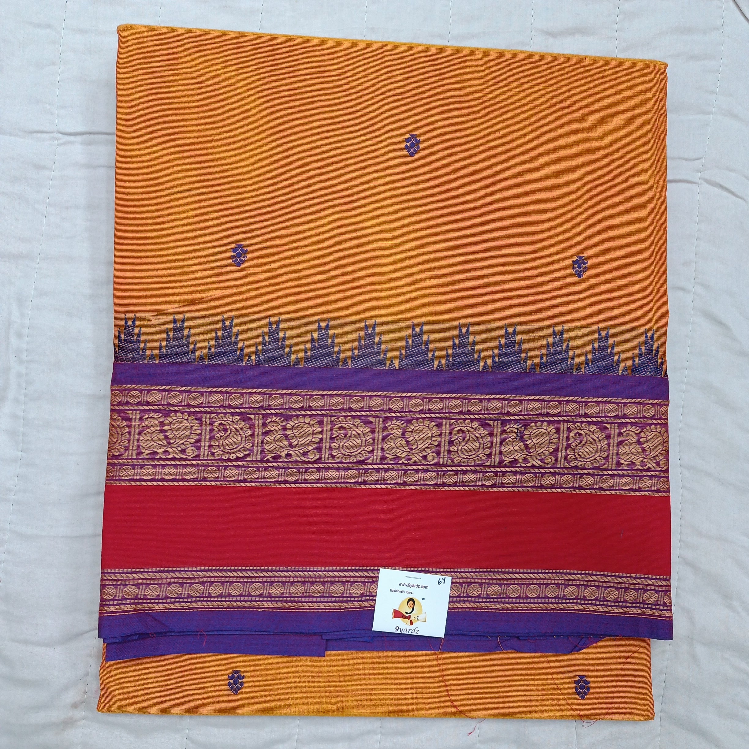 Chettinadu cotton 6 yardz