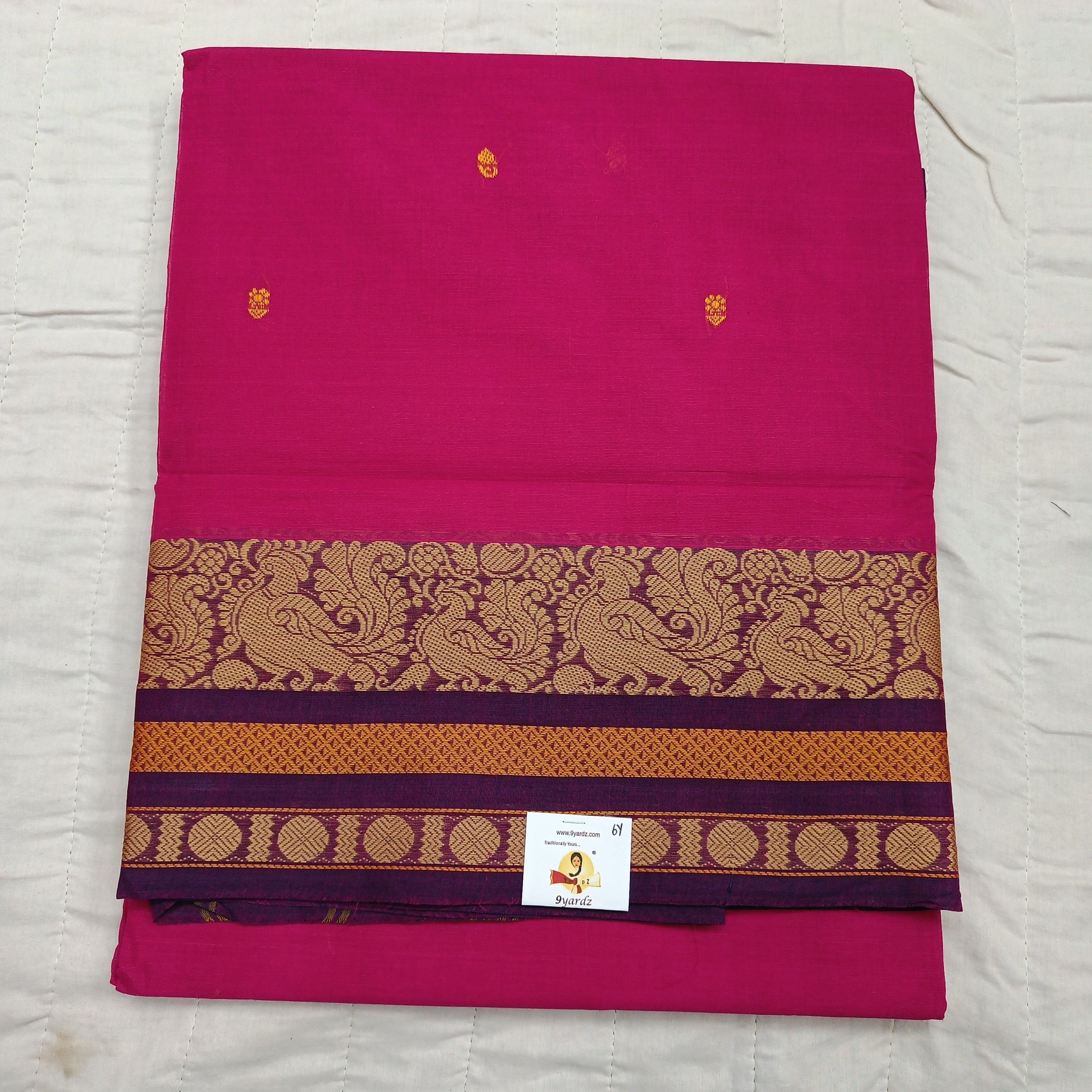 Chettinadu cotton 6 yardz