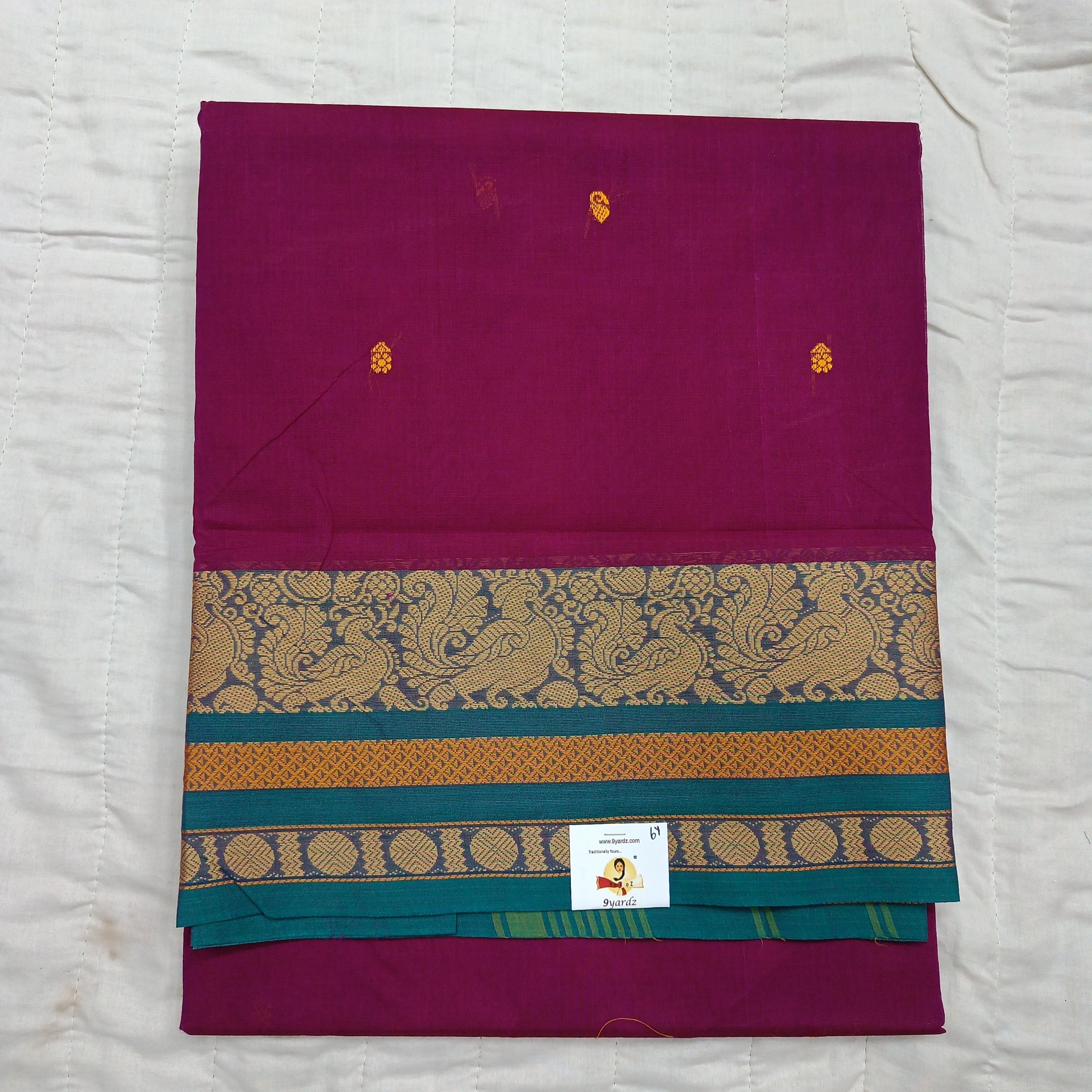 Chettinadu cotton 6 yardz