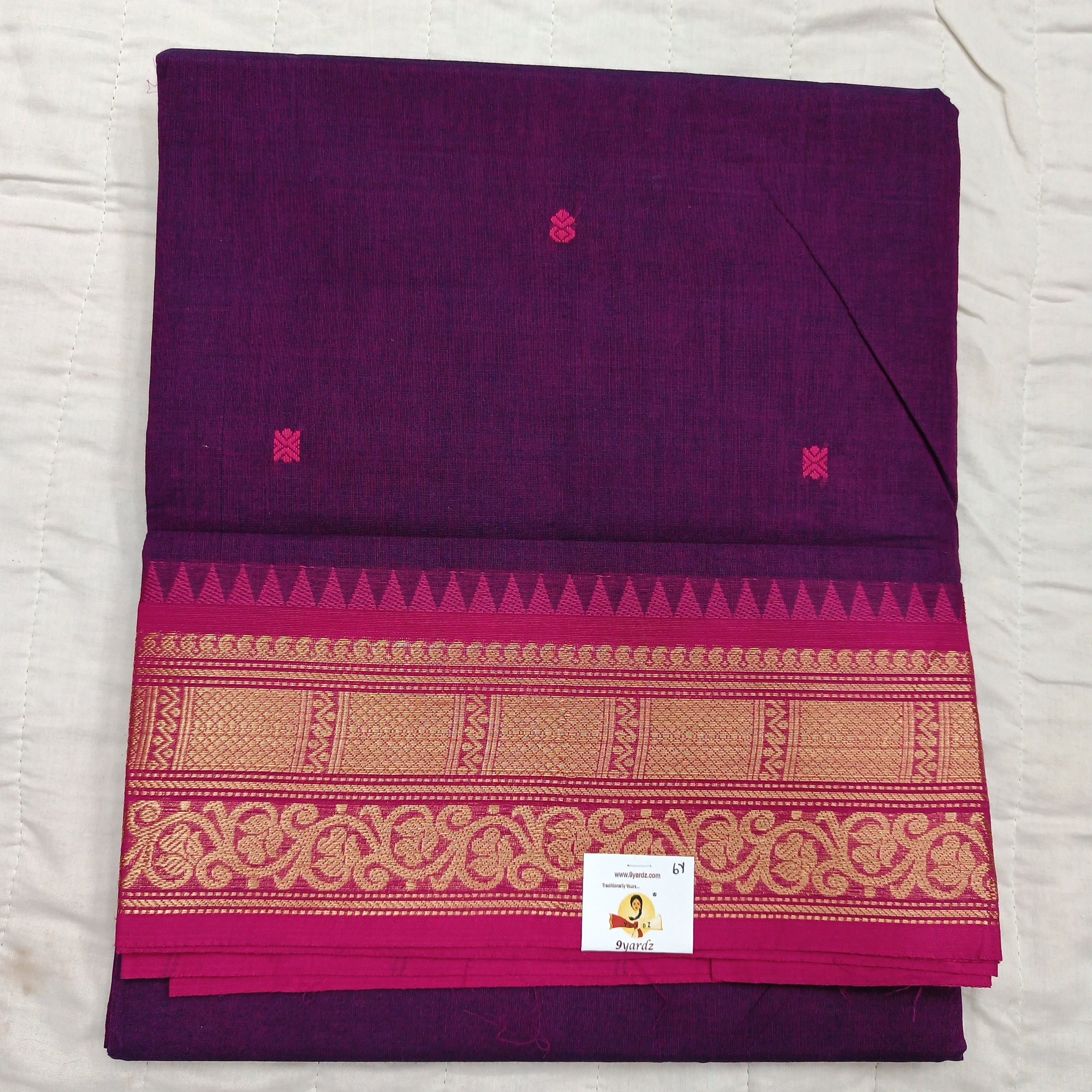 Chettinadu cotton 6 yardz