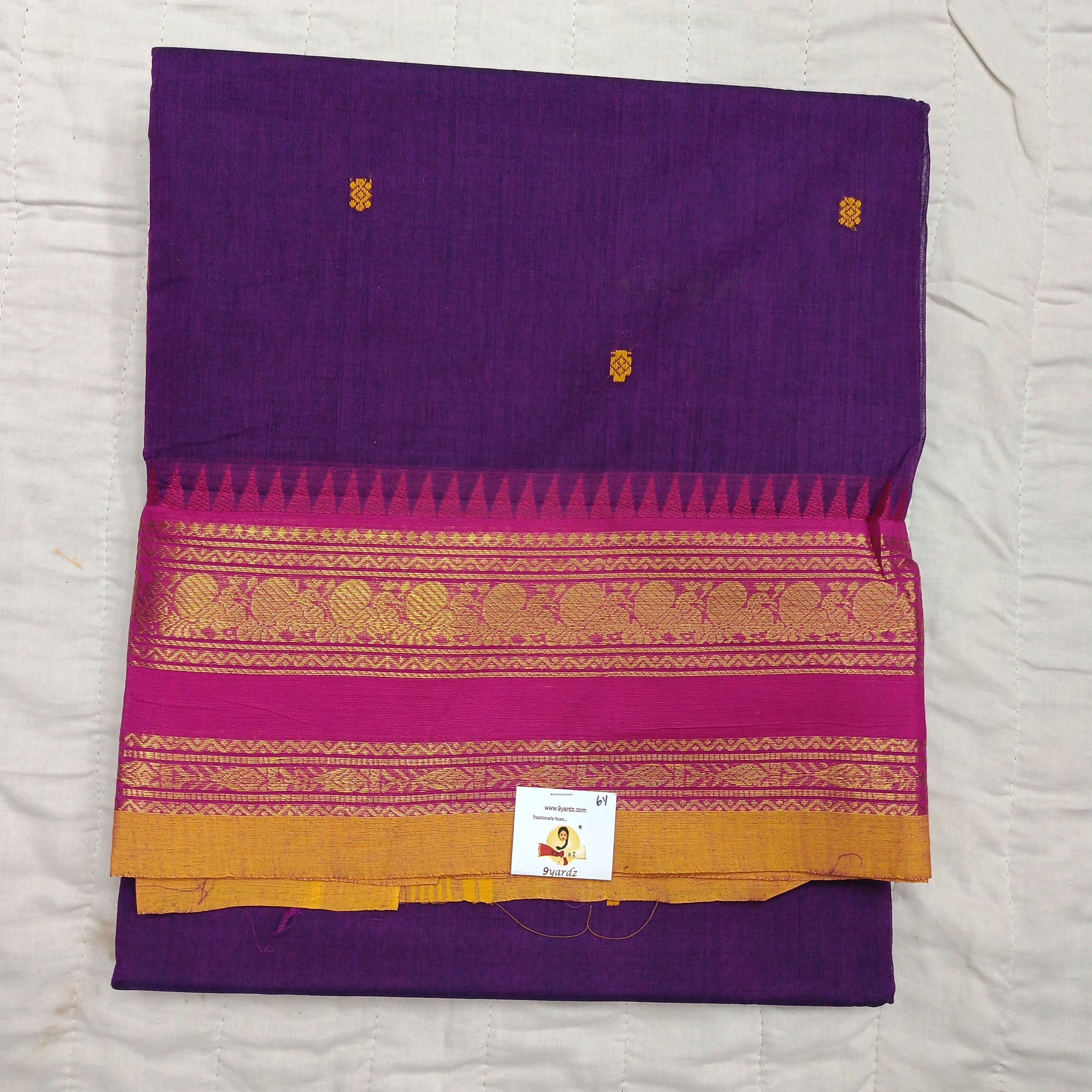 Chettinadu cotton 6 yardz