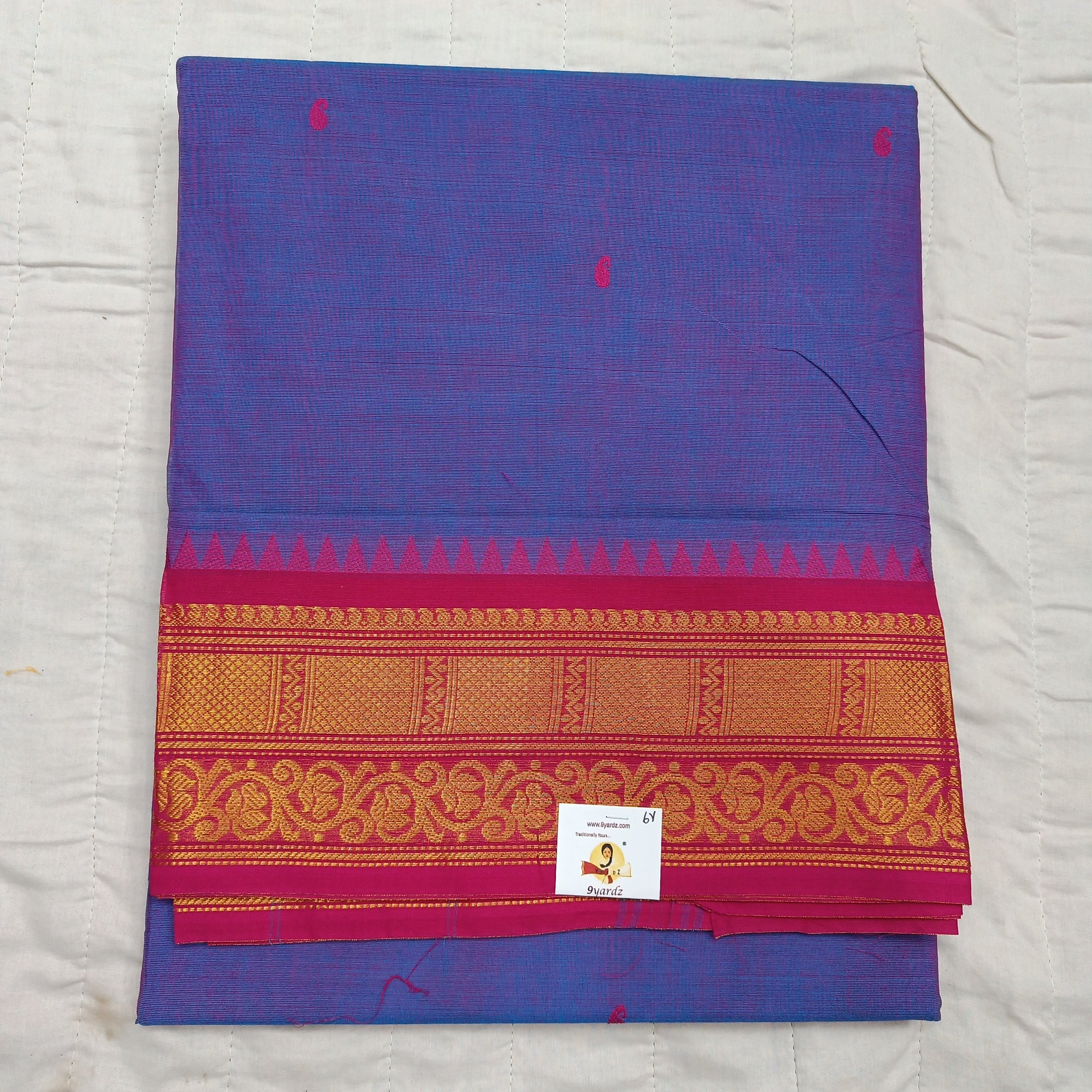 Chettinadu cotton 6 yardz