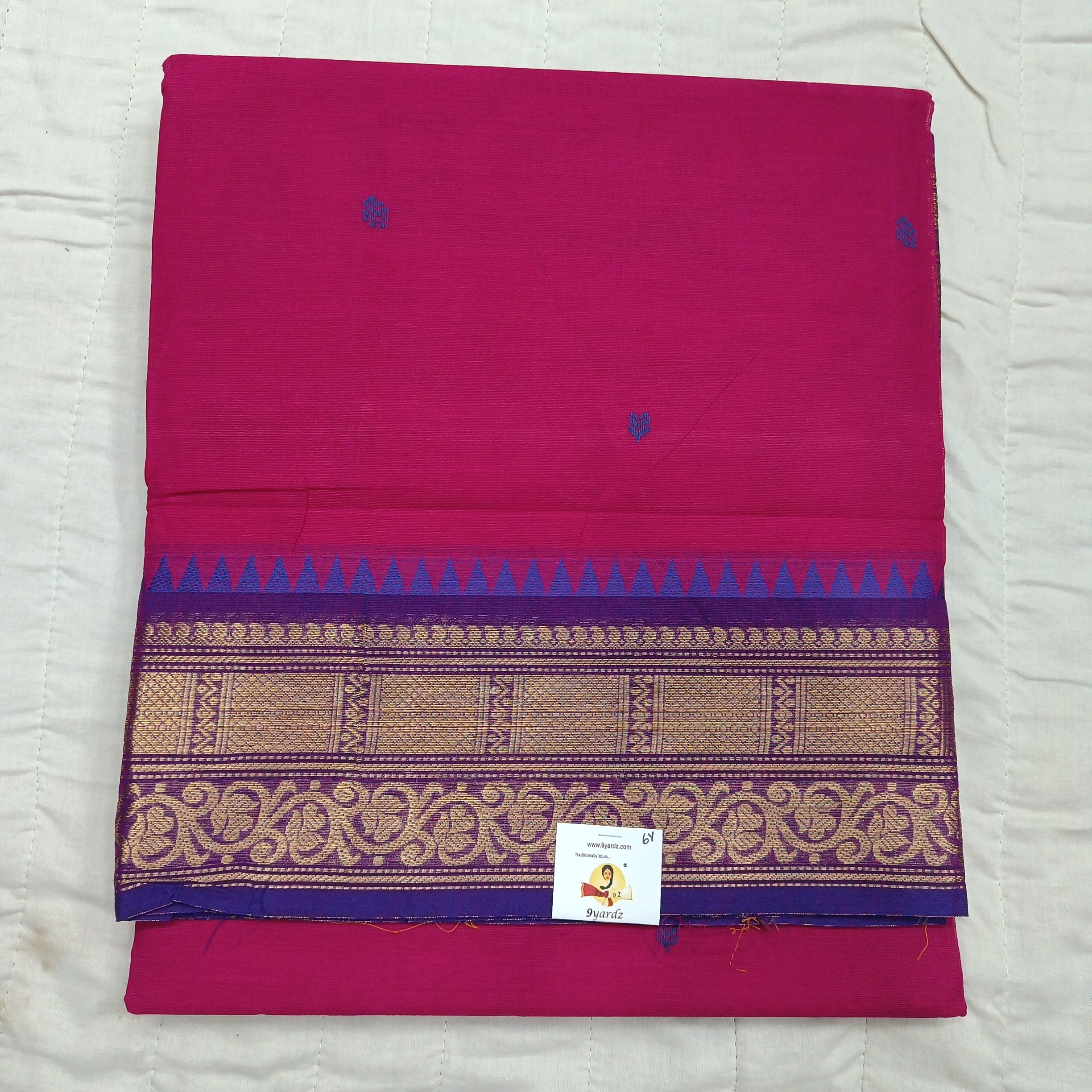 Chettinadu cotton 6 yardz