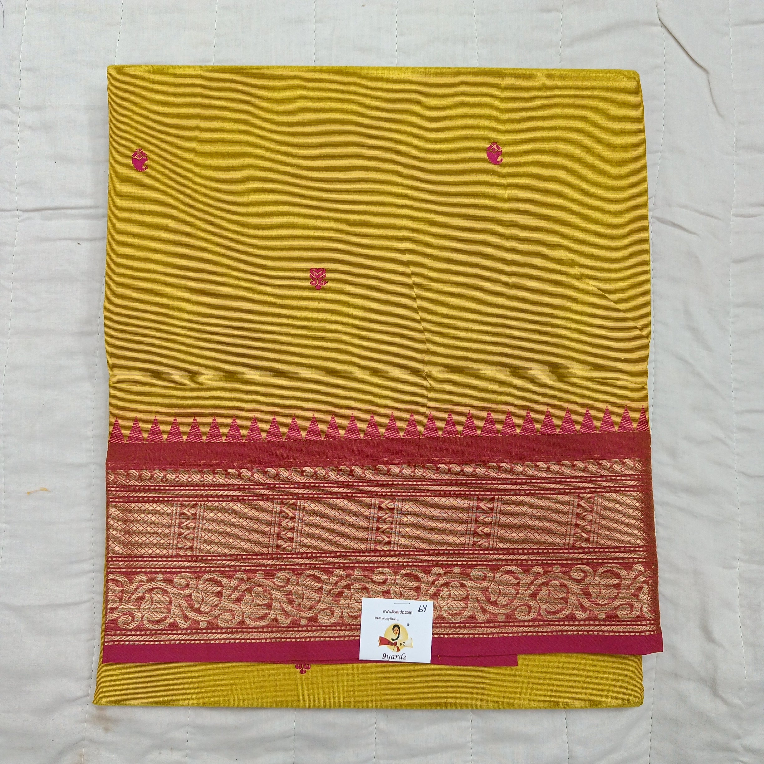 Chettinadu cotton 6 yardz