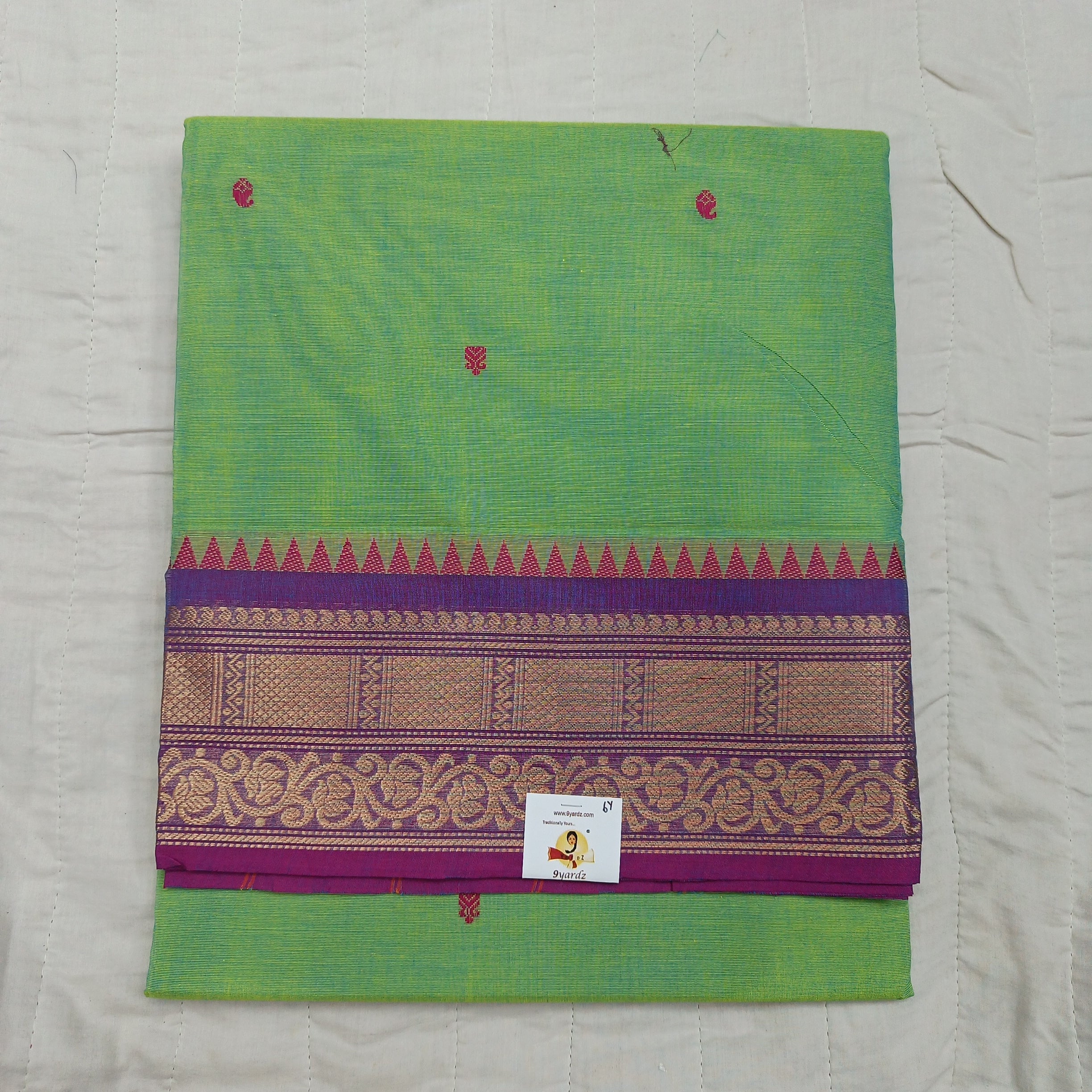 Chettinadu cotton 6 yardz