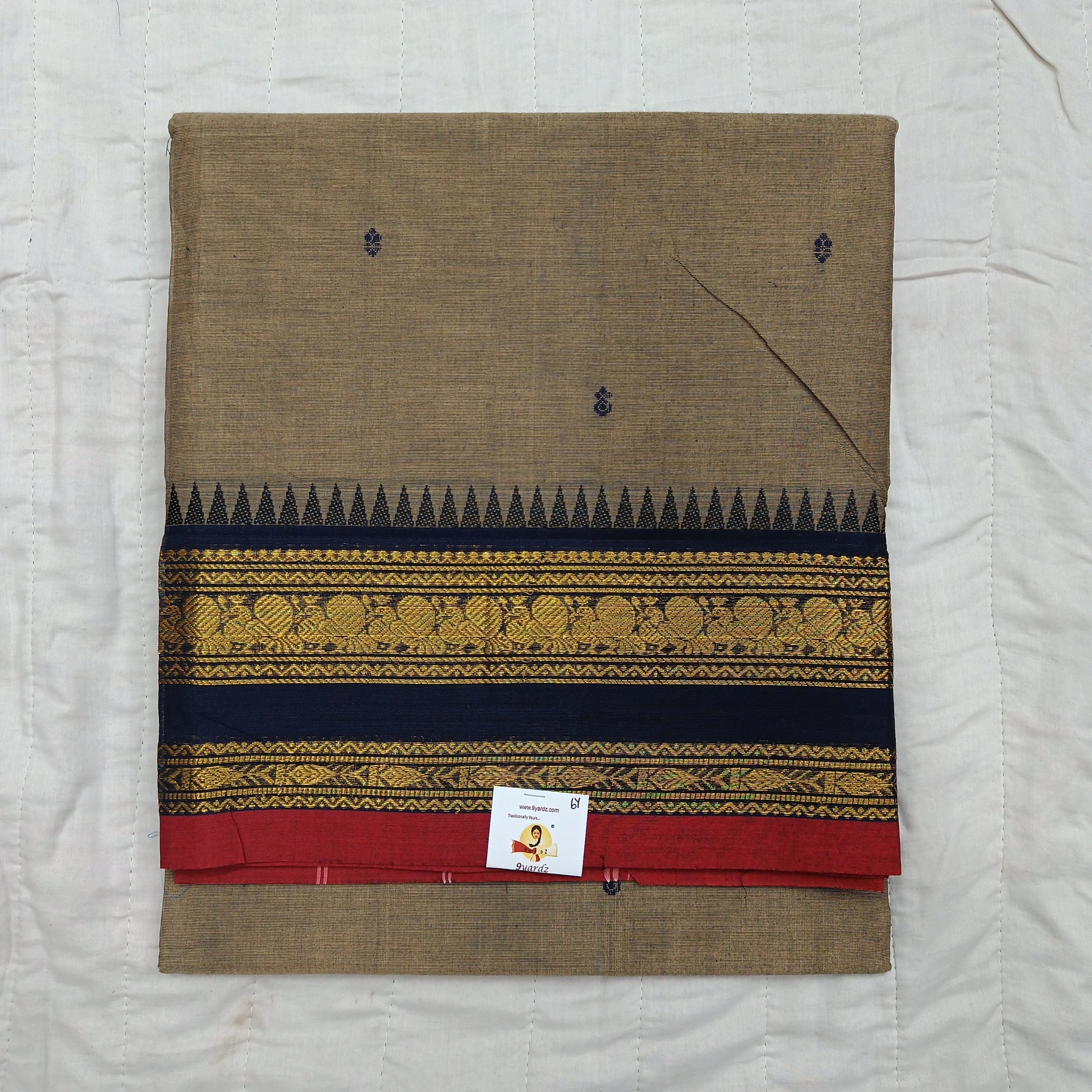 Chettinadu cotton 6 yardz