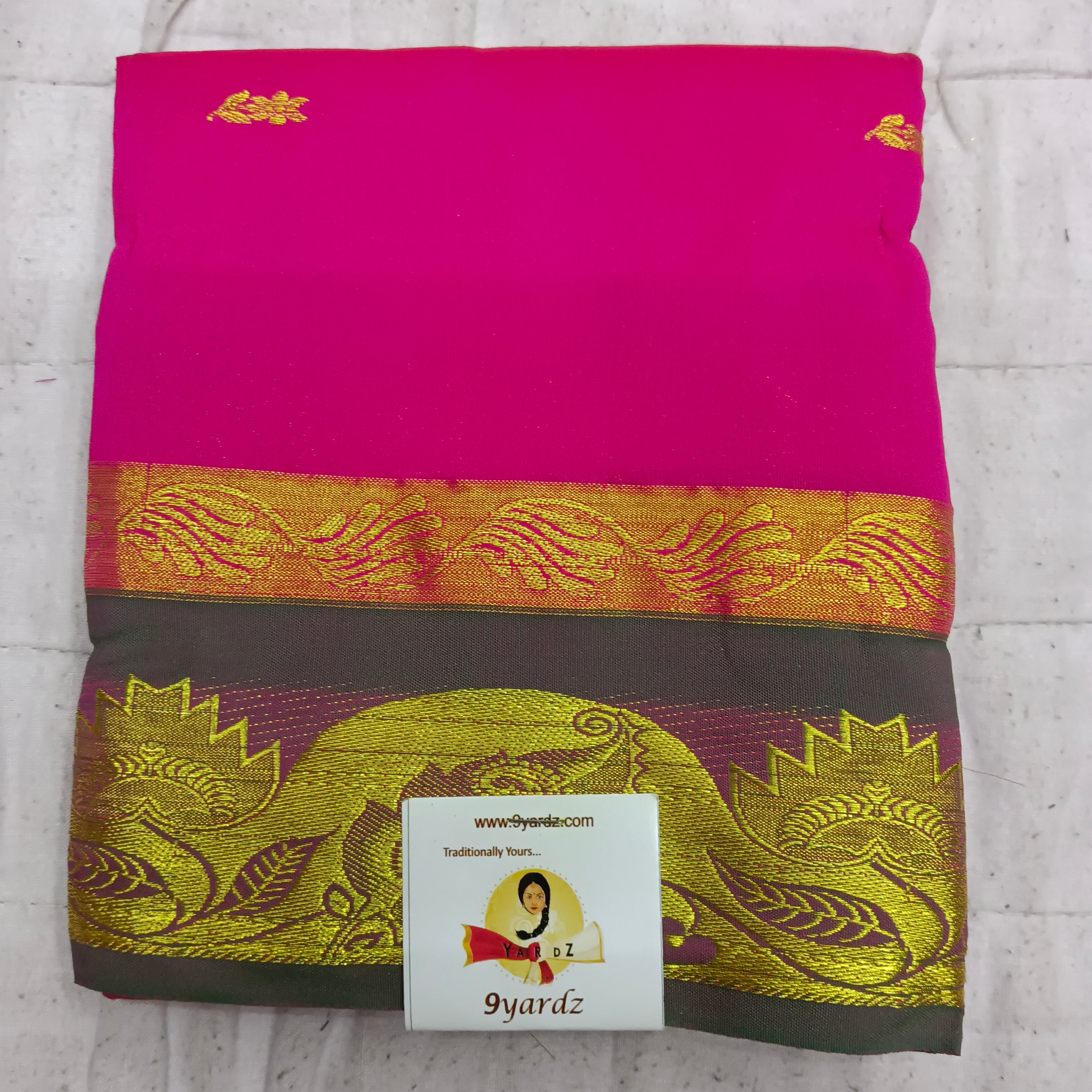 Pavadai poly silk 27"