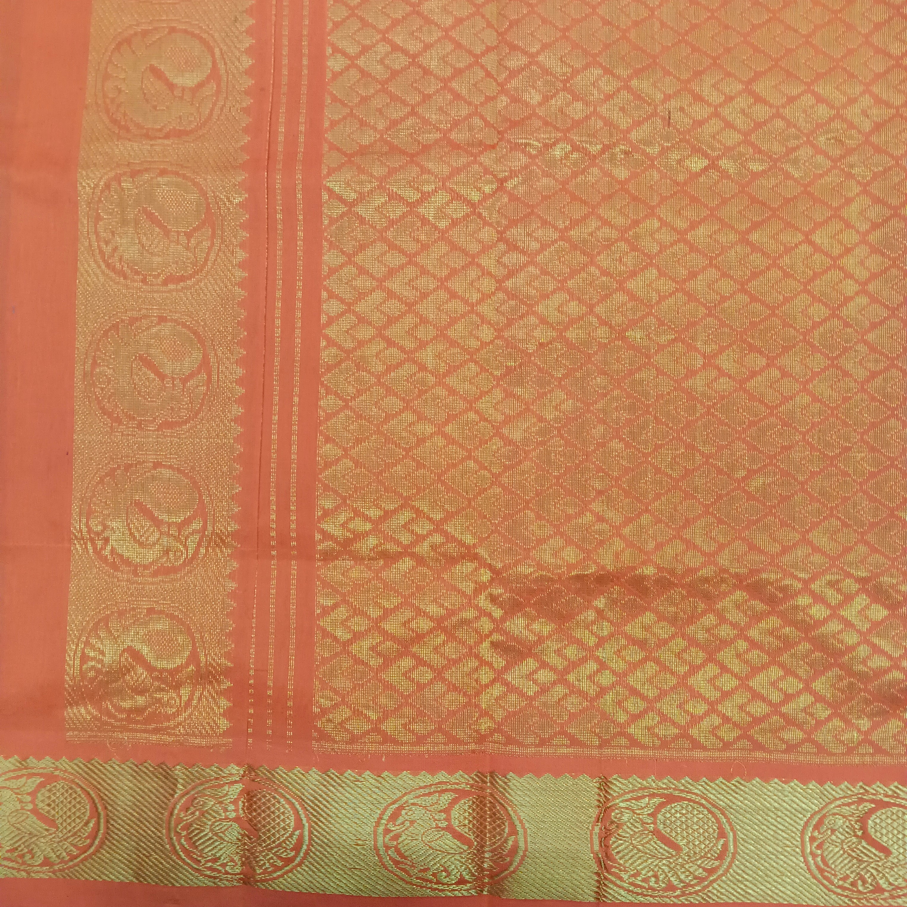 Semi silk cotton 6Yards