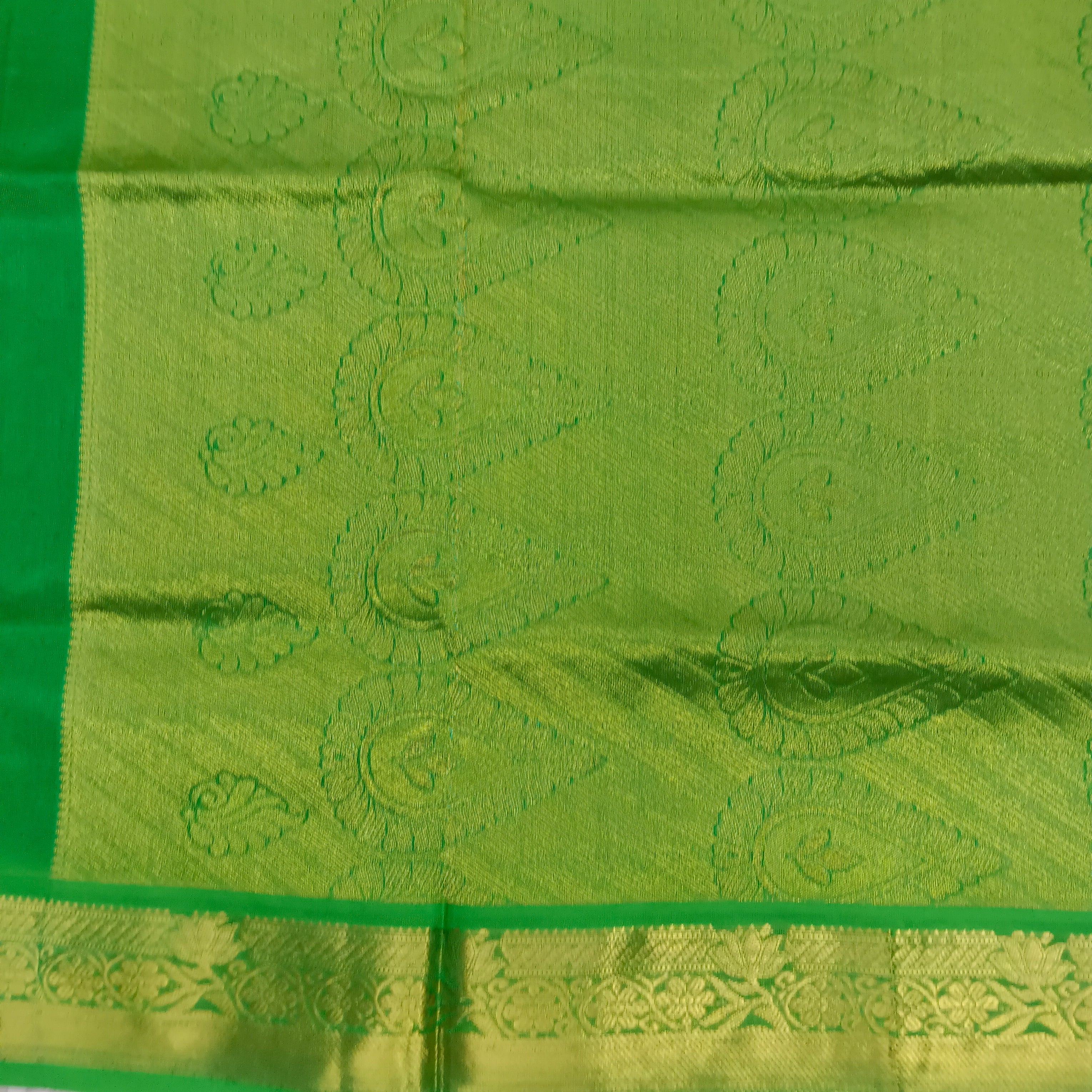 Semi silk cotton 6Yards