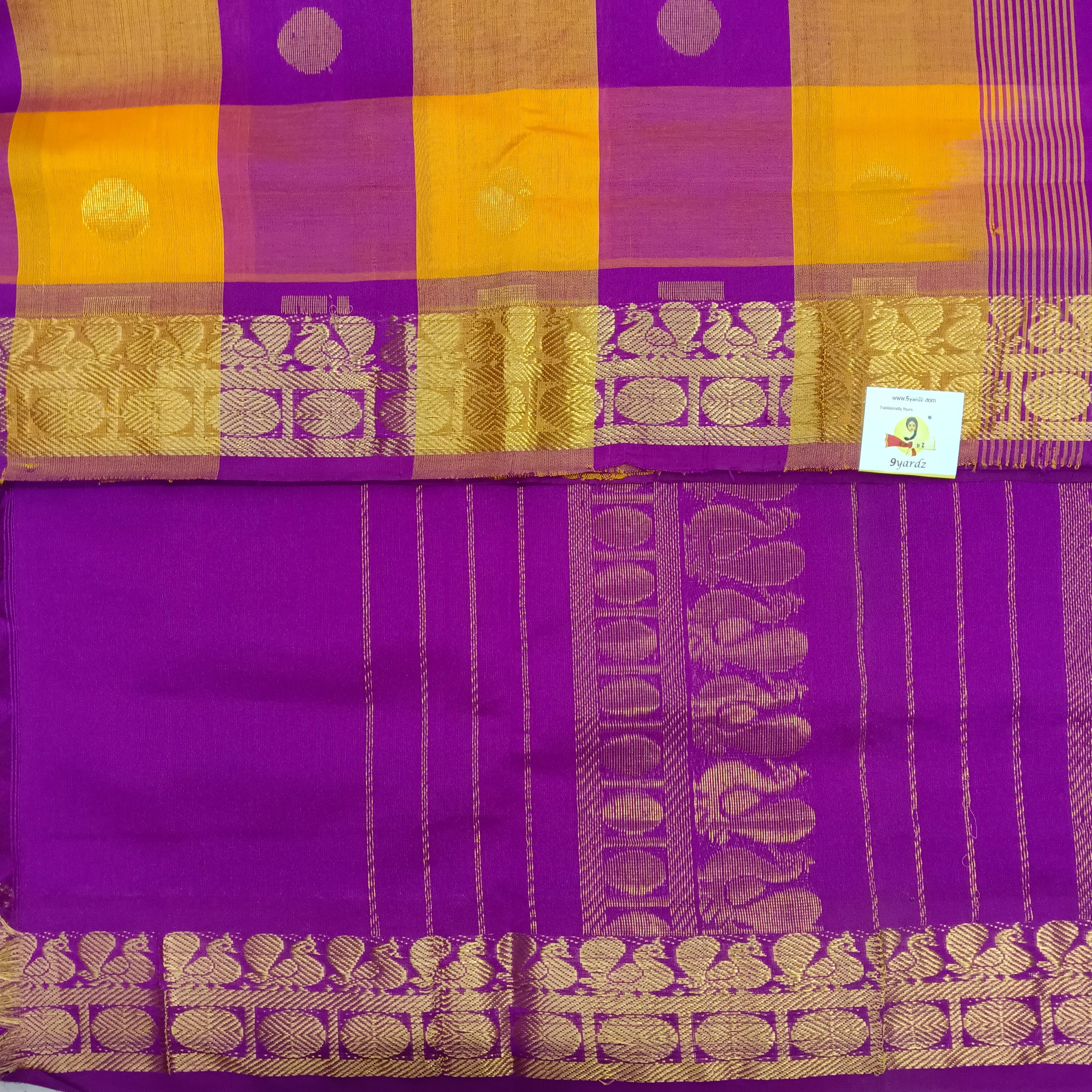 Semi silk cotton 6Yards