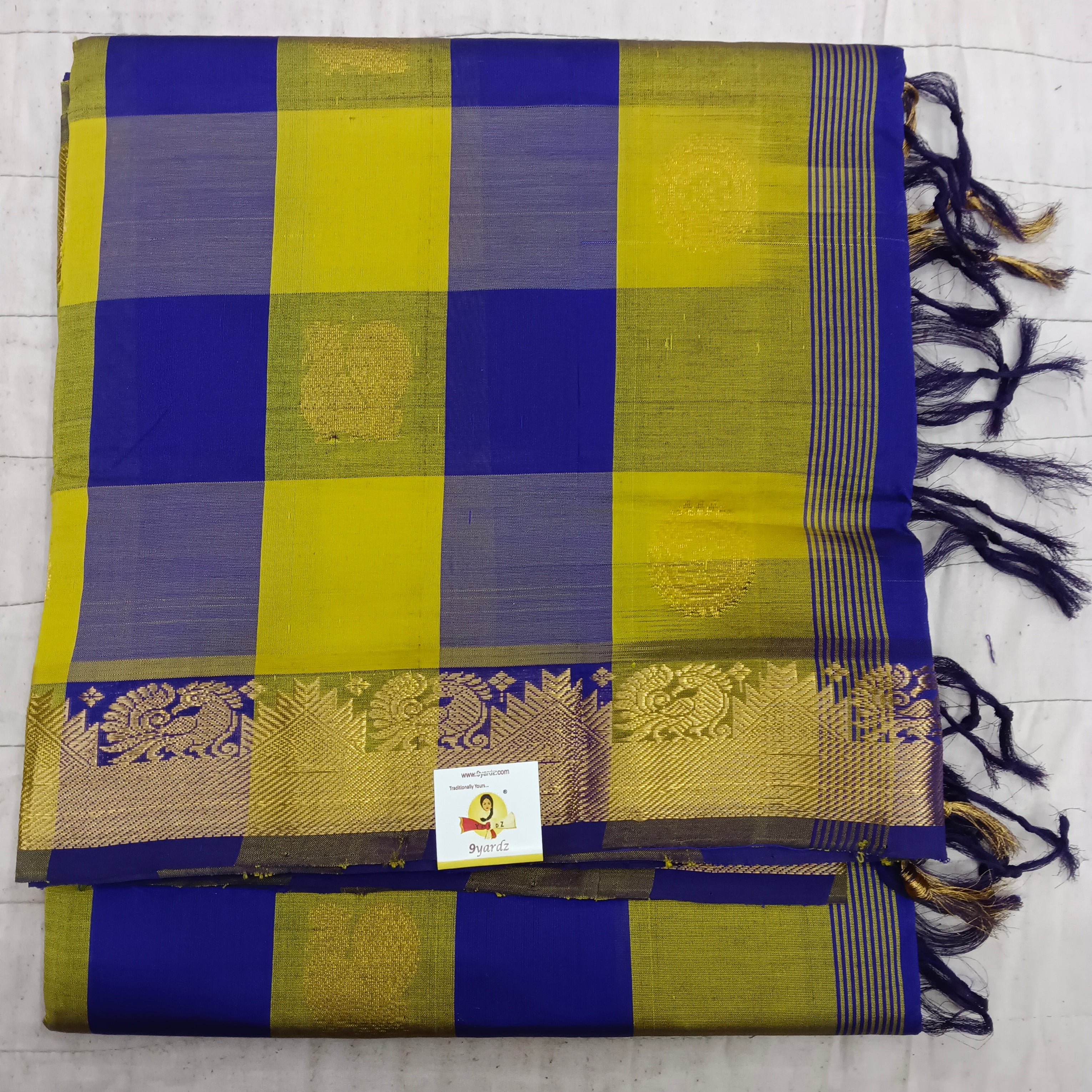 Semi silk cotton 6Yards