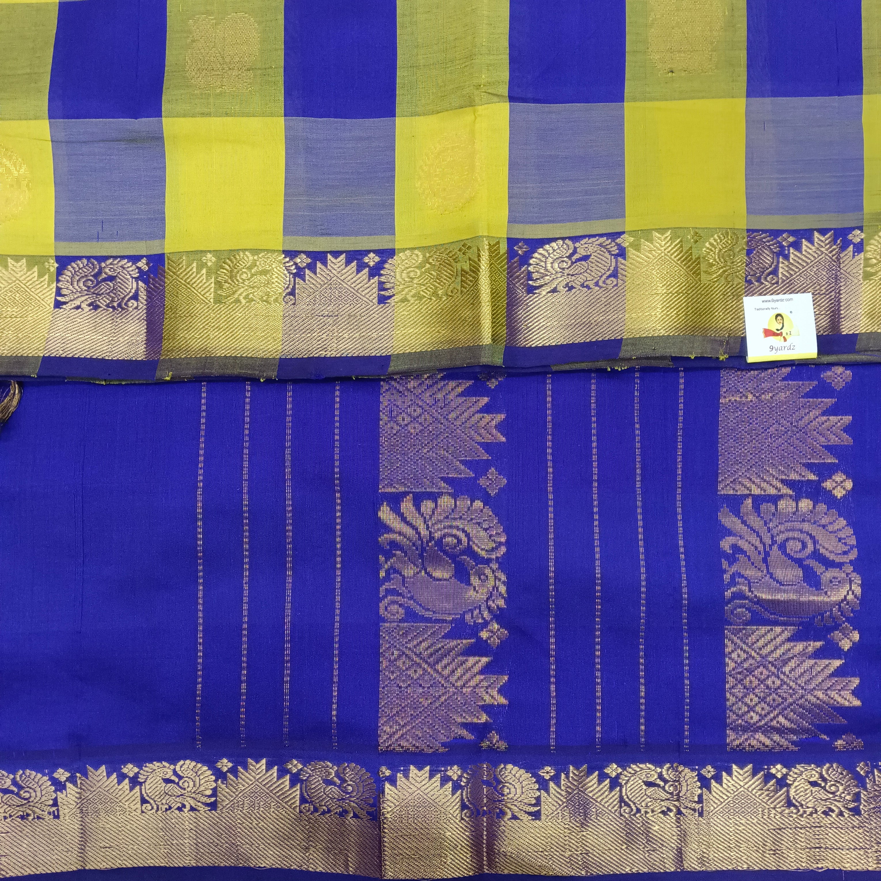 Semi silk cotton 6Yards