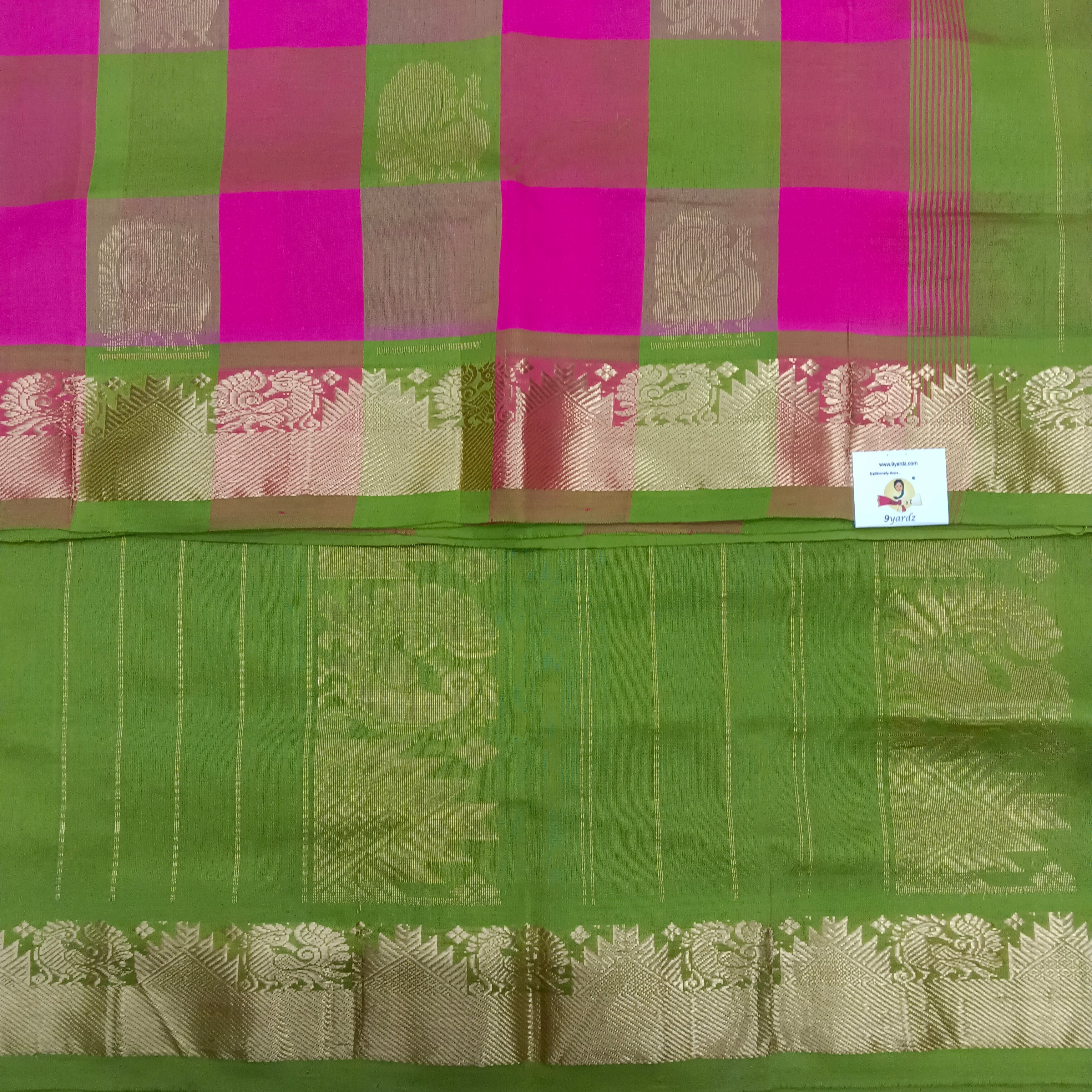 Semi silk cotton 6Yards