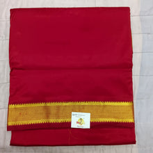 Load image into Gallery viewer, Pure silk 10.5yardz Muhurtham saree