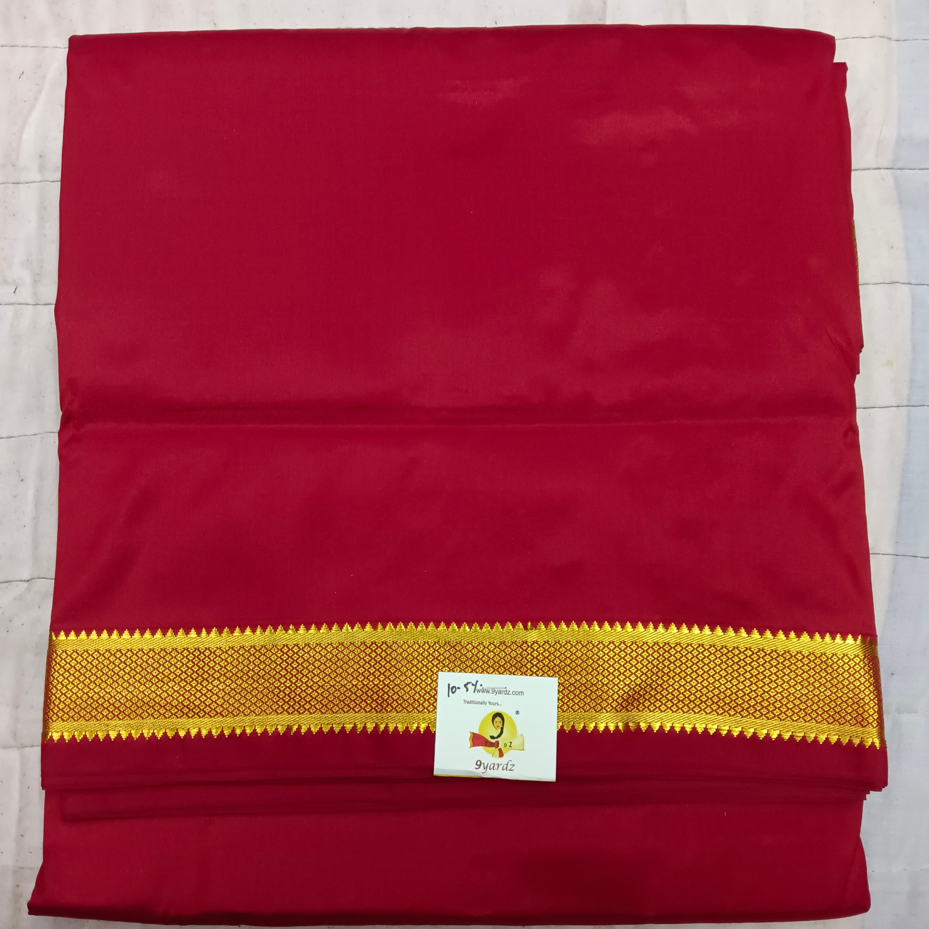 Pure silk 10.5yardz Muhurtham saree