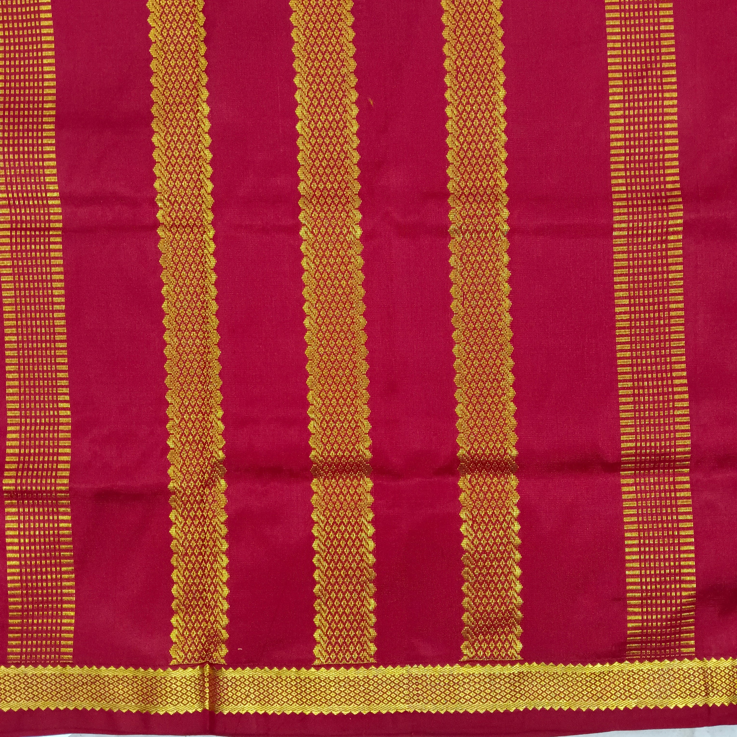 Pure silk 10.5yardz Muhurtham saree