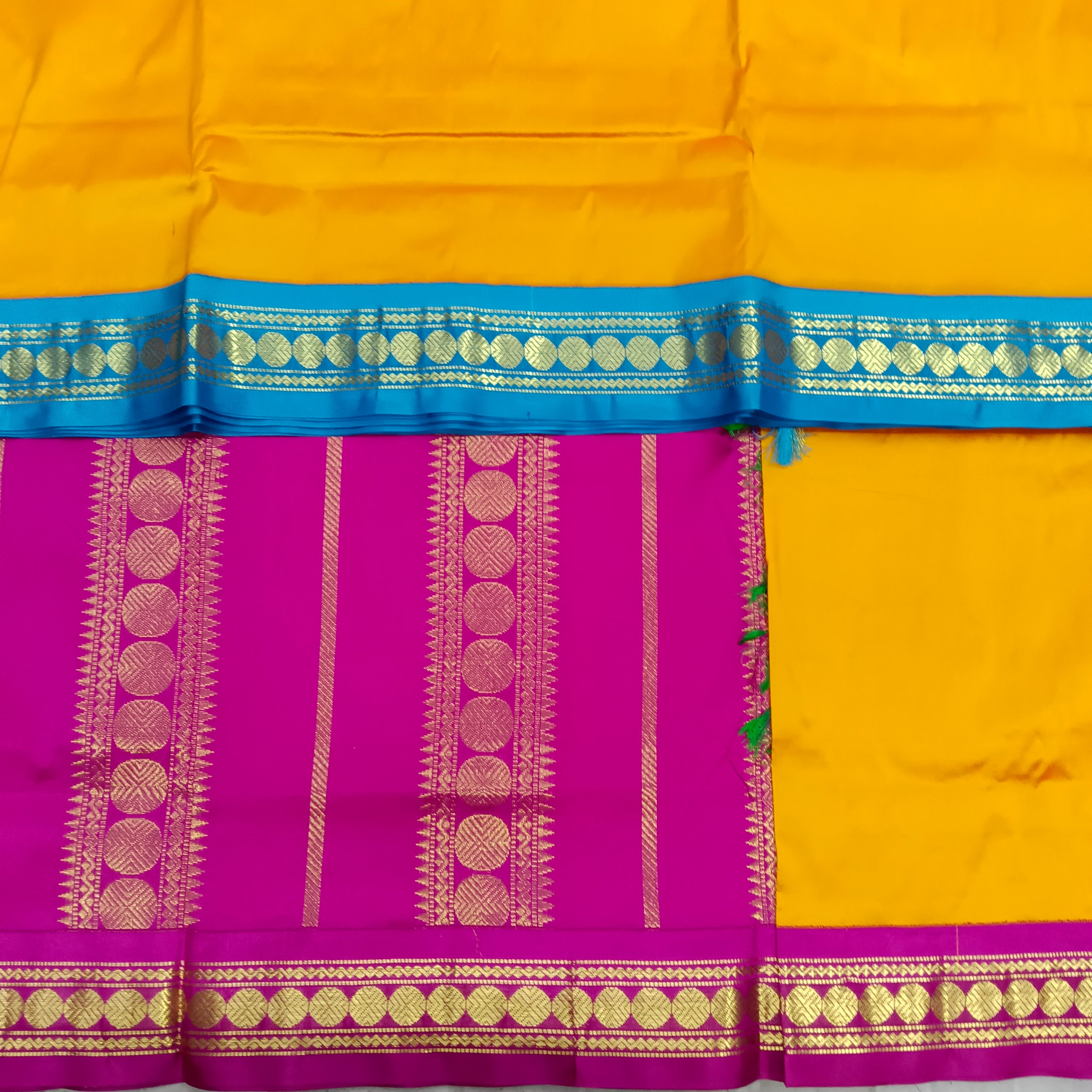 Pure silk 10 yardz