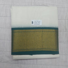 Load image into Gallery viewer, Pure cotton Muhurtham 16kann dhoti 9*5