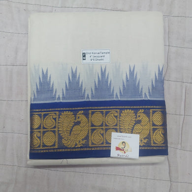 Pure cotton Muhurtham dhoti 9*5