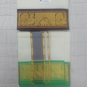 Pure cotton Muhurtham dhoti 9*5