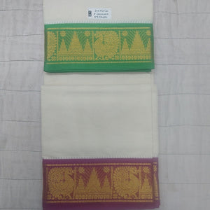 Pure cotton Muhurtham dhoti 9*5