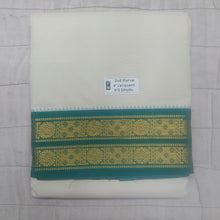 Load image into Gallery viewer, Pure cotton Muhurtham dhoti 9*5