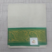 Load image into Gallery viewer, Pure cotton Muhurtham dhoti 9*5