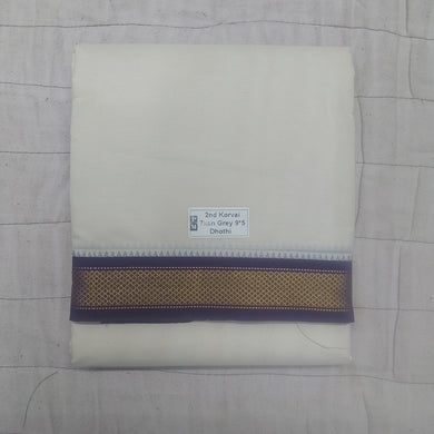 Pure cotton Muhurtham 7kann dhoti 9*5