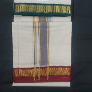 Pure cotton Muhurtham dhoti 9*5 7maadampet