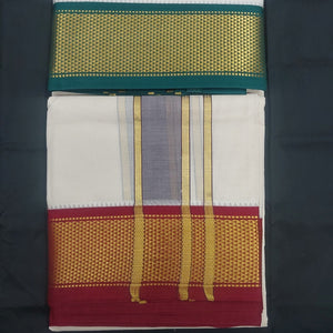 Pure cotton Muhurtham dhoti 10*6 16maadampet