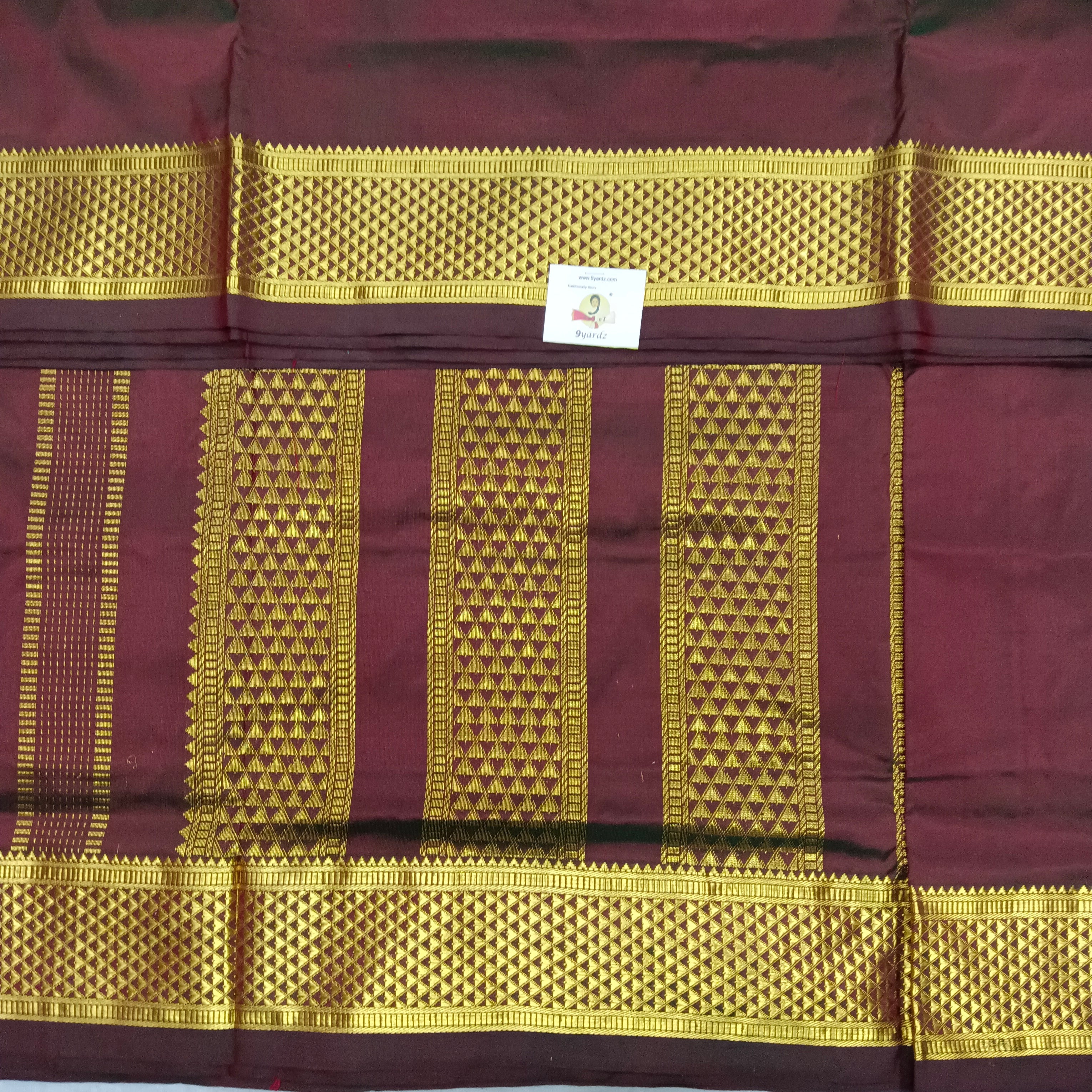 Pure silk 11yardz  saree