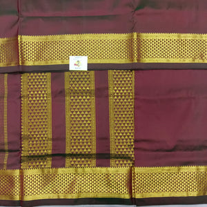 Pure silk 9.5yardz  saree