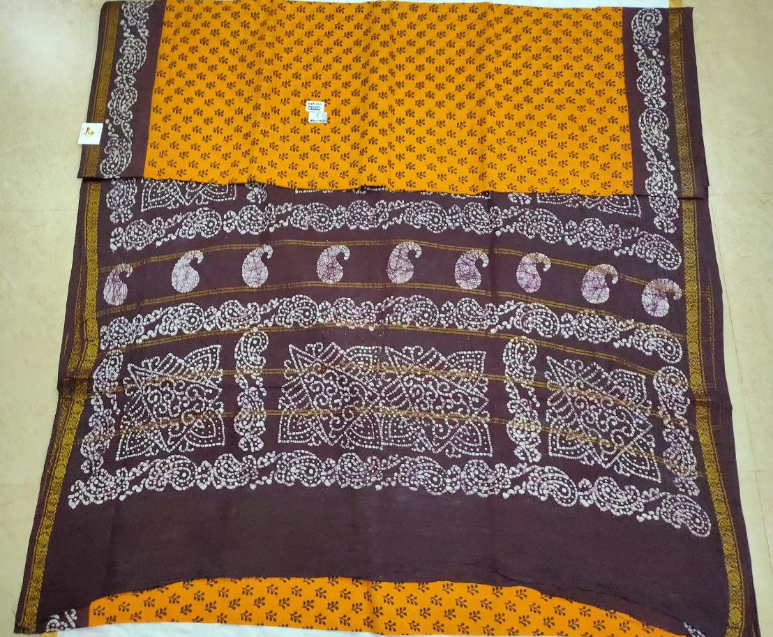 Sungudi cotton 10.5 yards