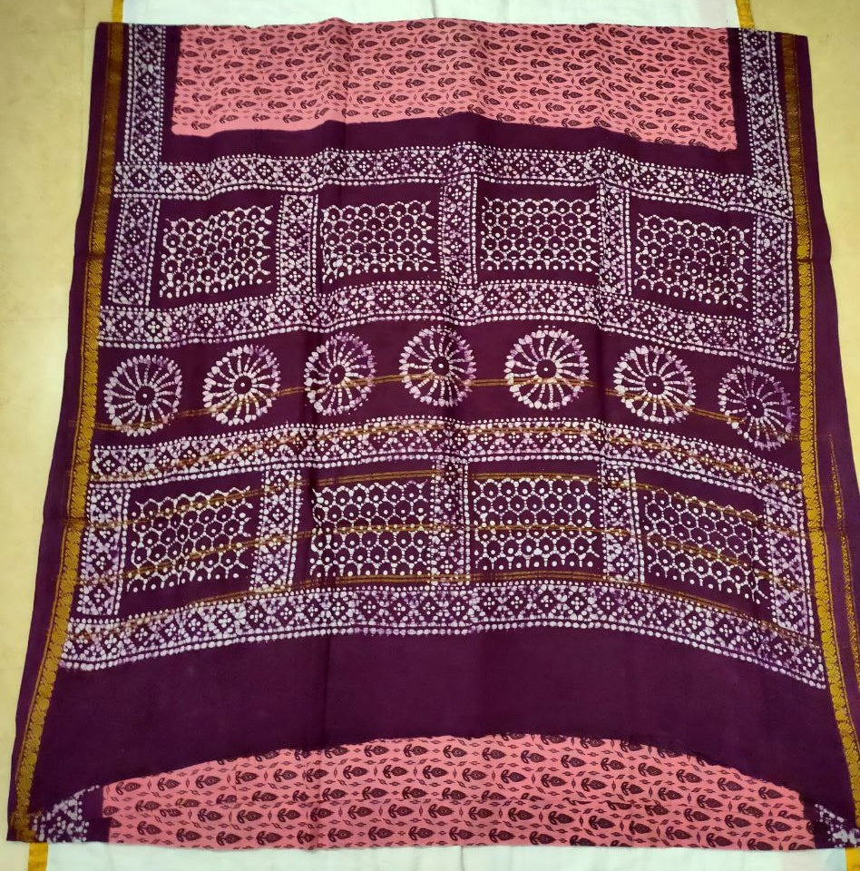 Sungudi cotton 10.5 yards