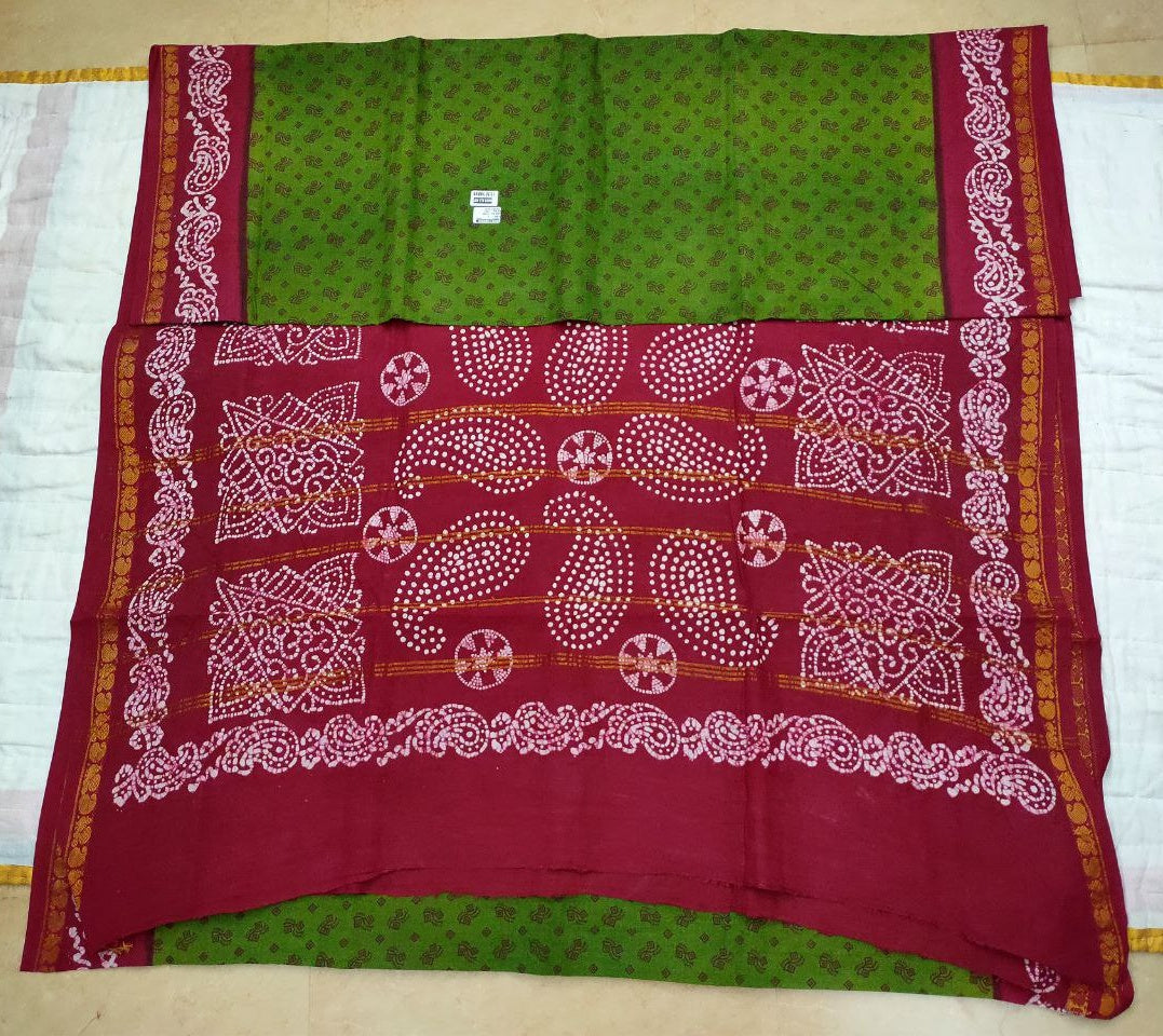 Sungudi cotton 10.5 yards