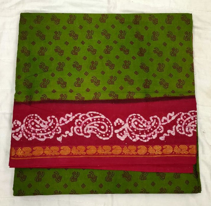 Sungudi cotton 10.5 yards