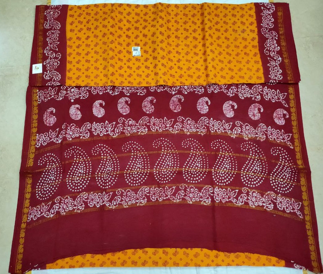 Sungudi cotton 10.5 yards