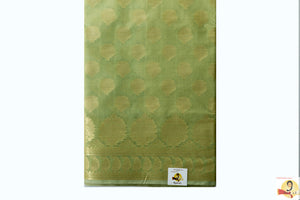 Benarasi Silk Cotton - Apple Green