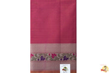 Load image into Gallery viewer, Benarasi Silk Cotton - Scarlet Pink