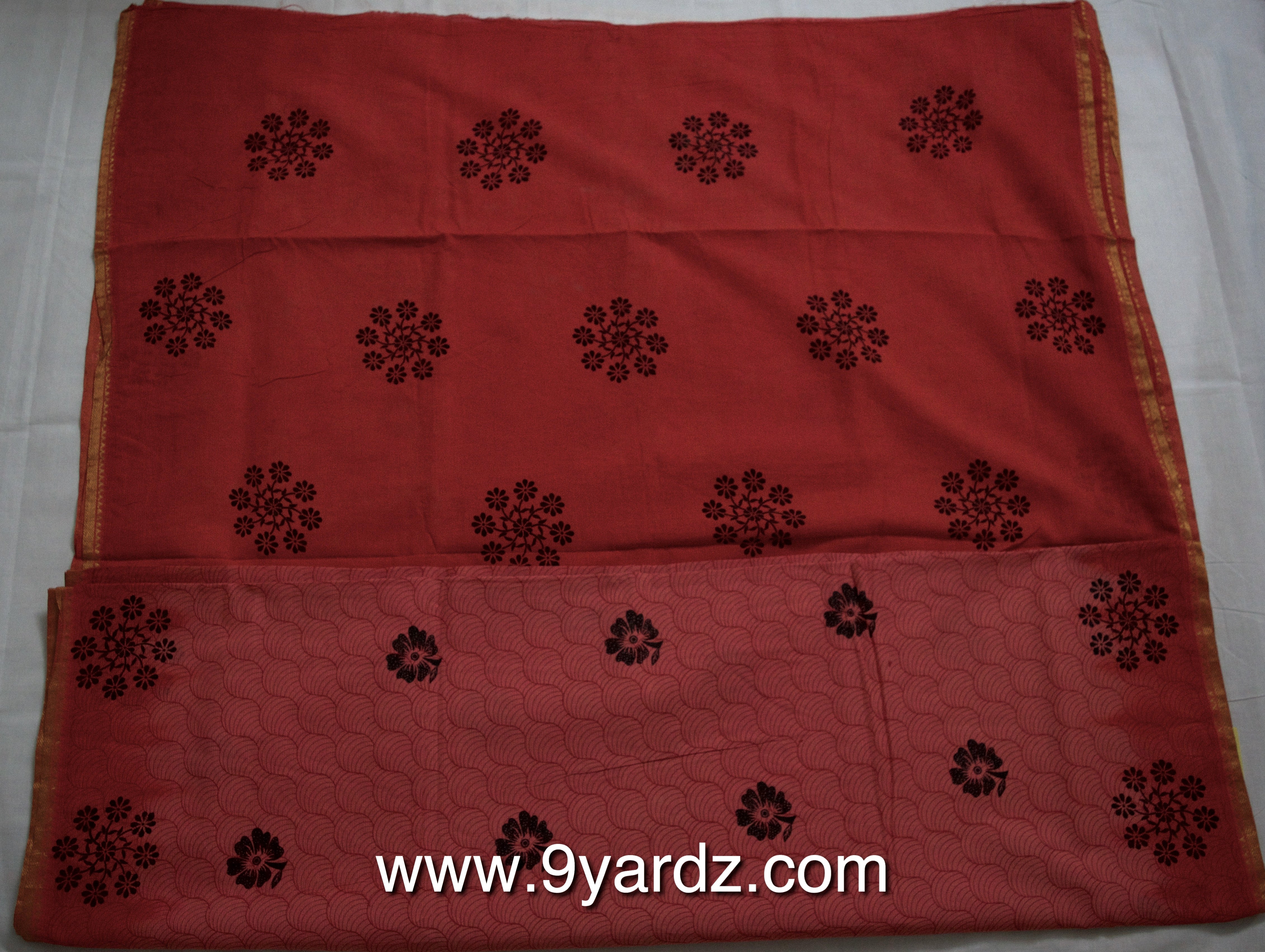 Fancy print - Sungudi 9 yards